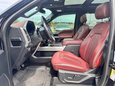 2019 Ford F-150 Platinum 4x4 SuperCrew Cab Styleside 5.5 ft. box 145 in. WB