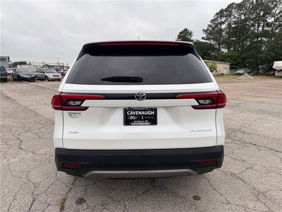 2024 Toyota Grand Highlander Platinum All-Wheel Drive
