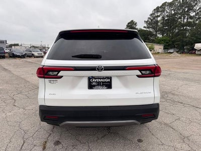 2024 Toyota Grand Highlander Platinum All-Wheel Drive