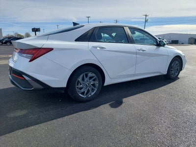 2025 Hyundai Elantra Hybrid Blue