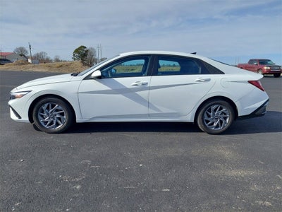 2025 Hyundai Elantra Hybrid Blue