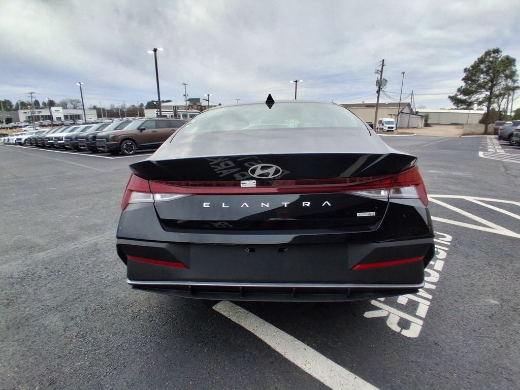 2025 Hyundai Elantra Hybrid Blue